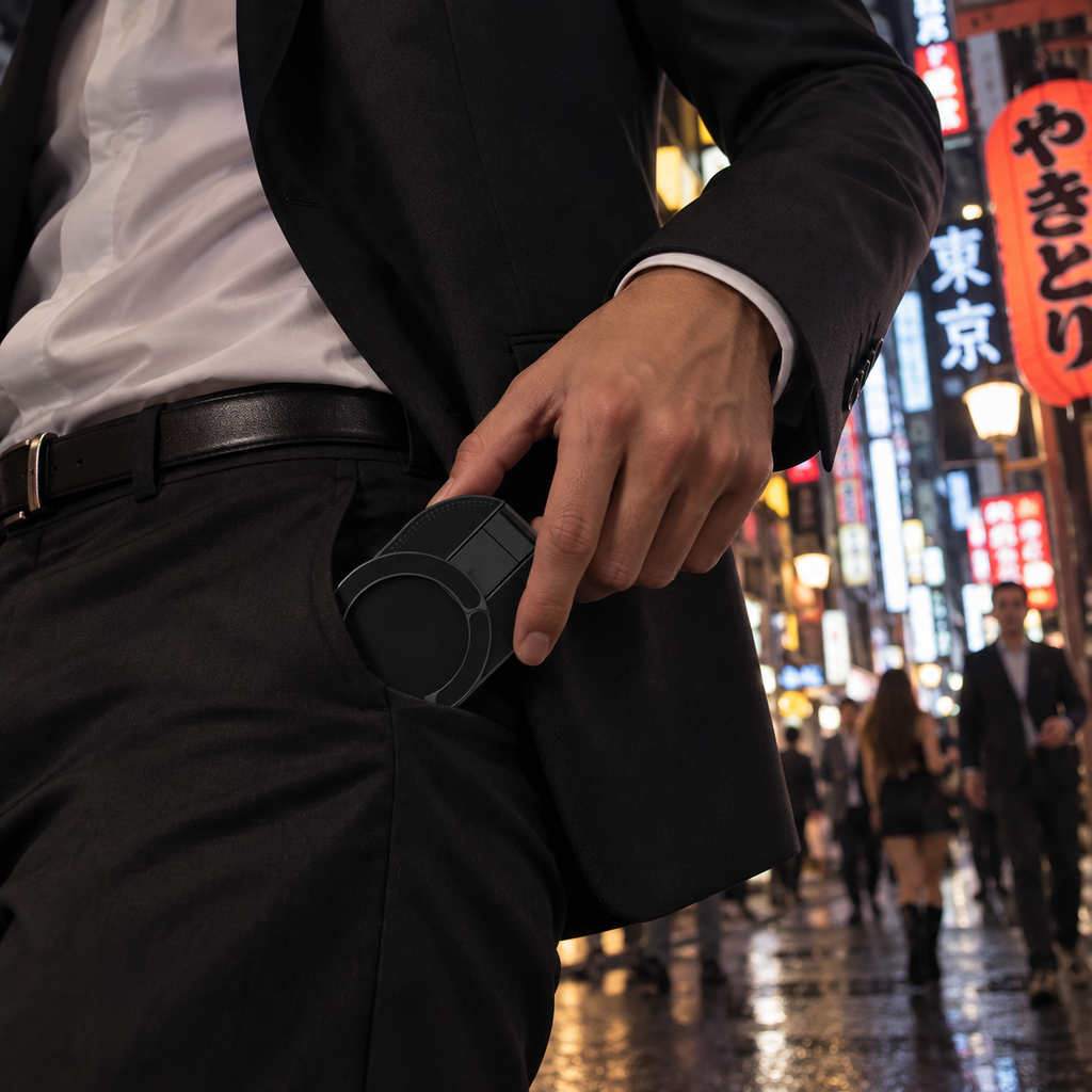 Magnetic Suction Cup Phone Mount — 360° Rotation, Folds Flat
